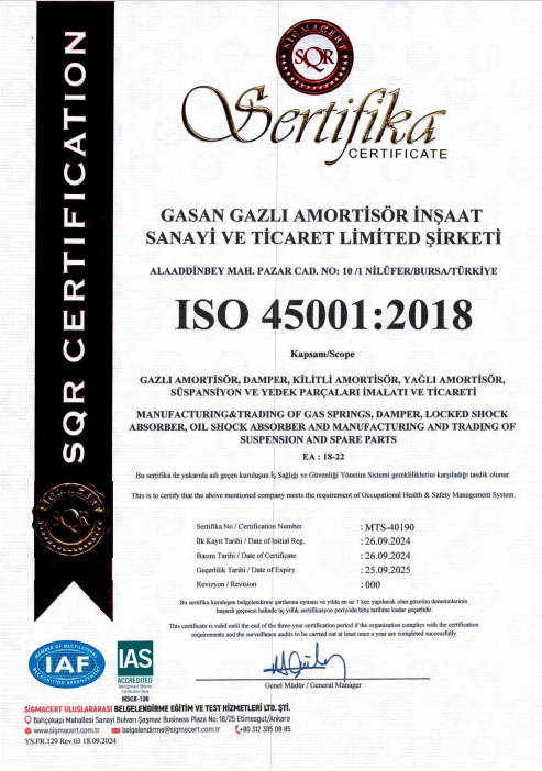 ISO 45001:2018